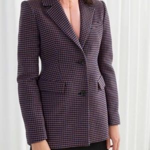 Amazing checkered blazer